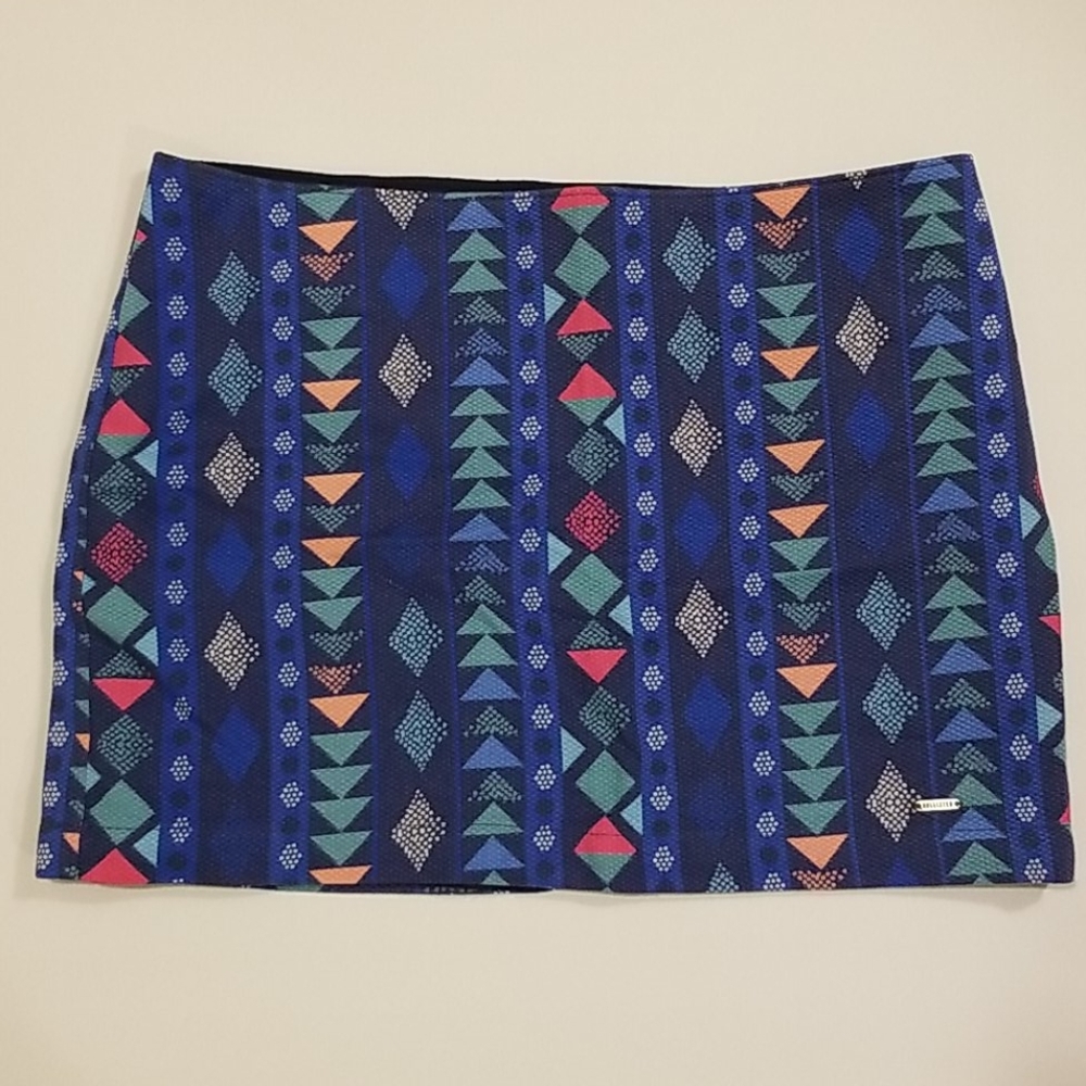 Print Mini Skirt